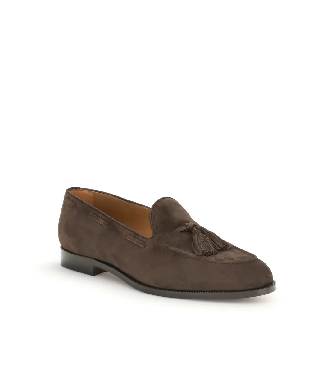 Tassel Suede Loafers