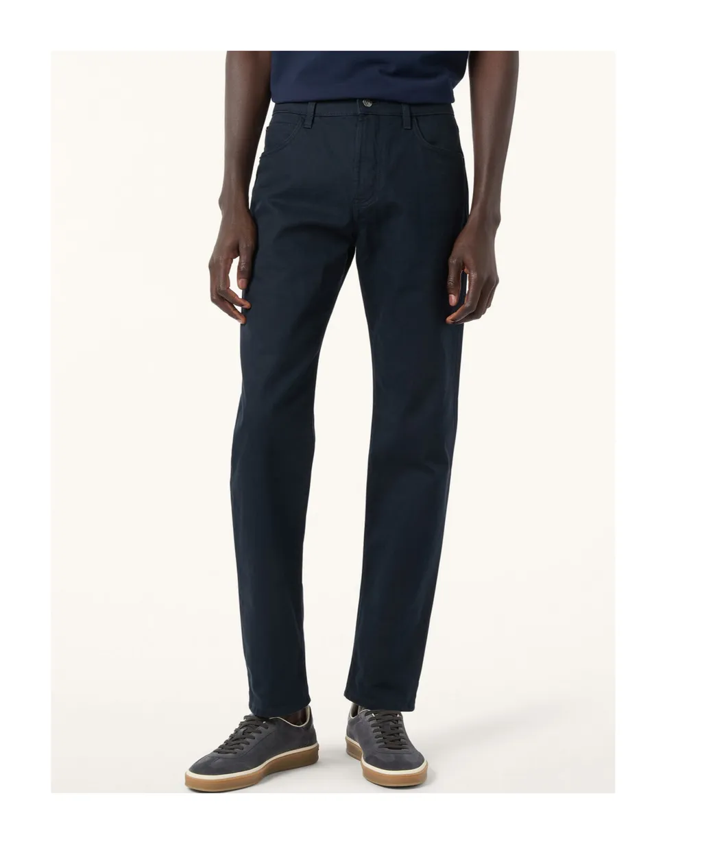 Five-Pocket Cotton Trousers