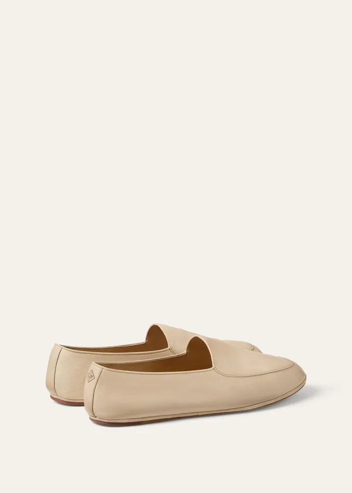 Lambskin Leather Loafers