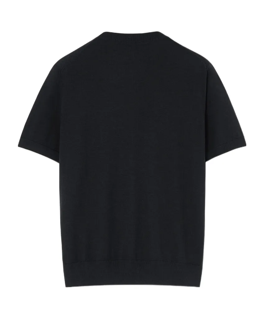 Short-Sleeved Crew-Neck Knitwear
