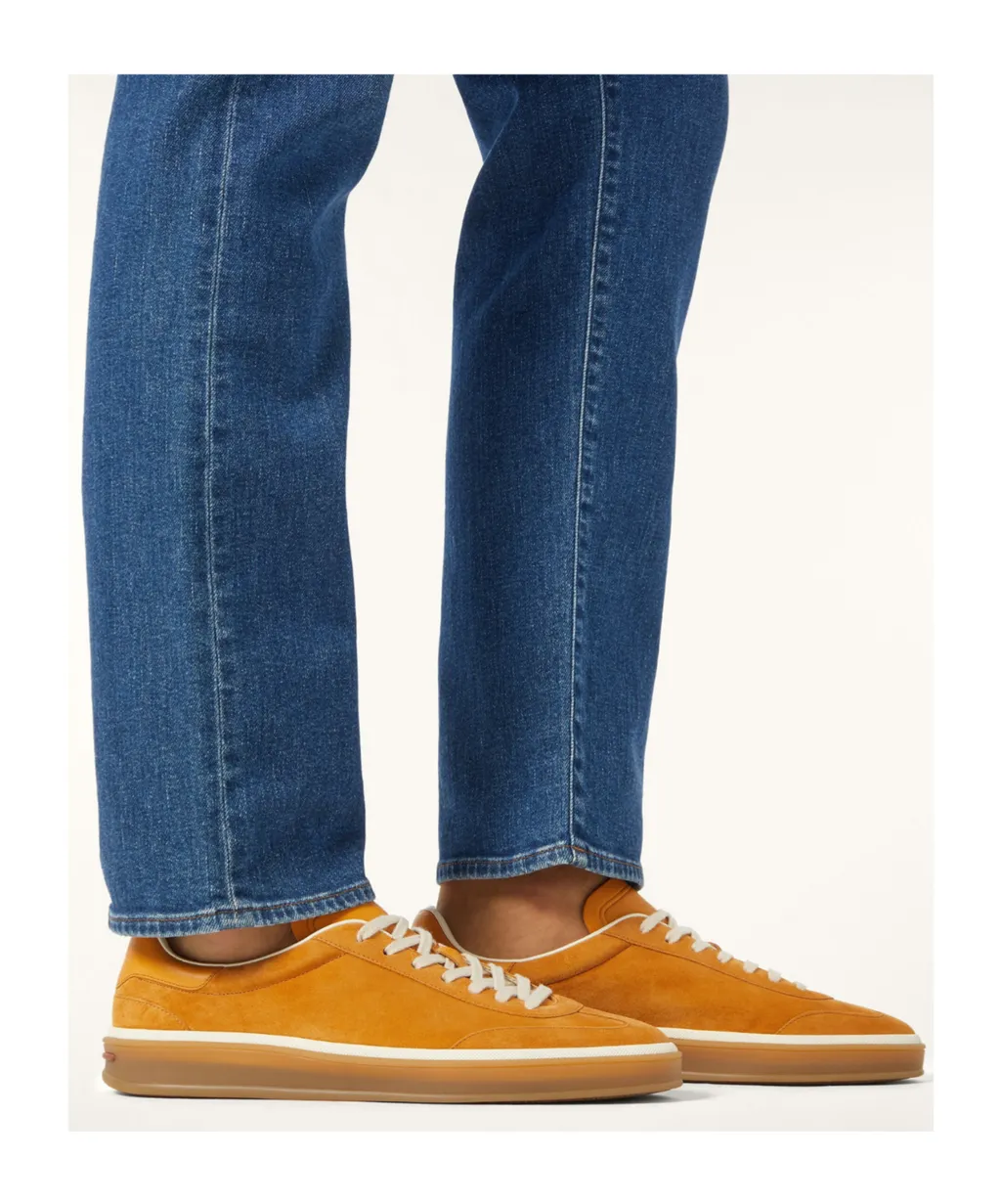 Suede Leather Sneakers