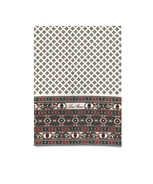 Geometric-Pattern Scarf