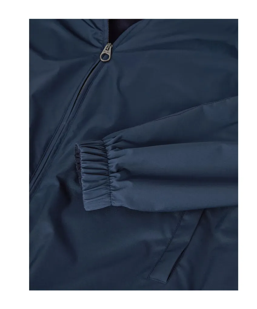 Stand-Up Collar Zip-Front Jacket