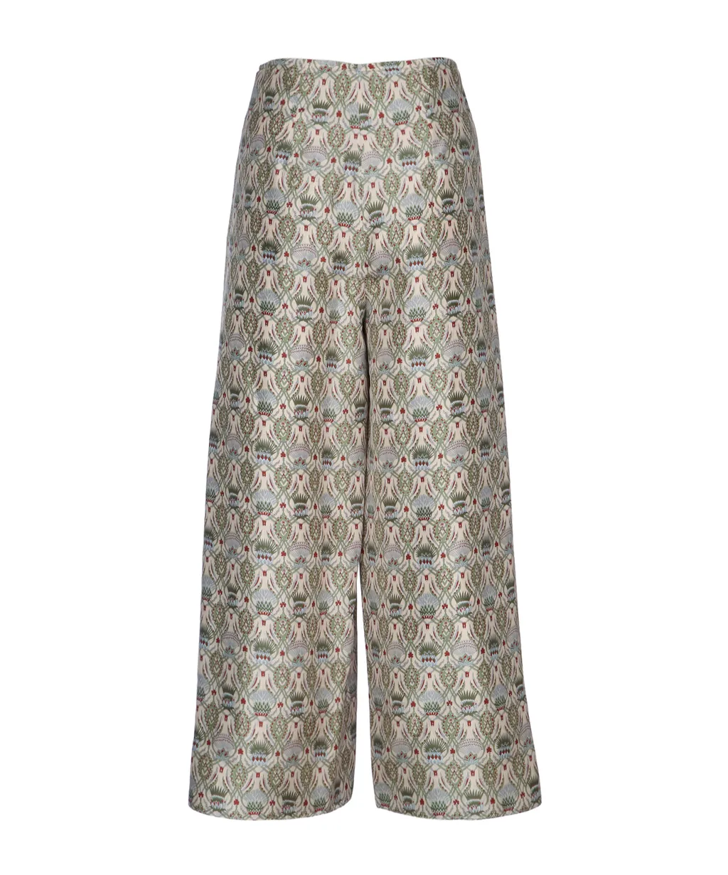 Wide-Leg Casual Pants