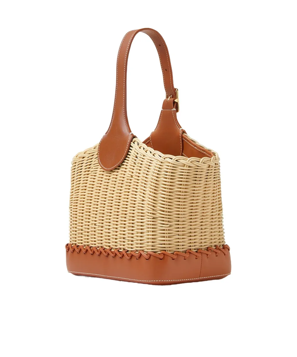 Bobbin Bucket Bag Wicker