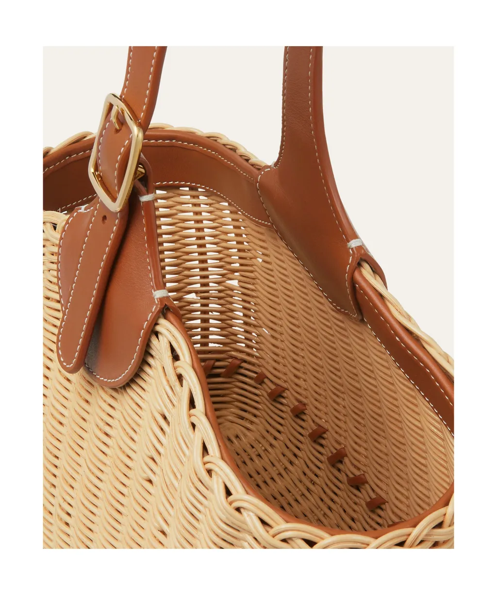 Bobbin Bucket Bag Wicker