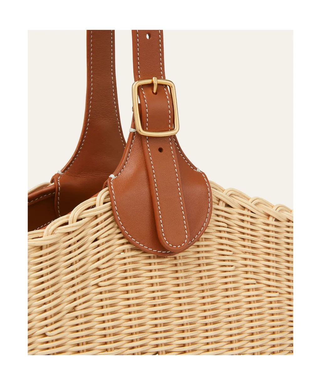 Bobbin Bucket Bag Wicker