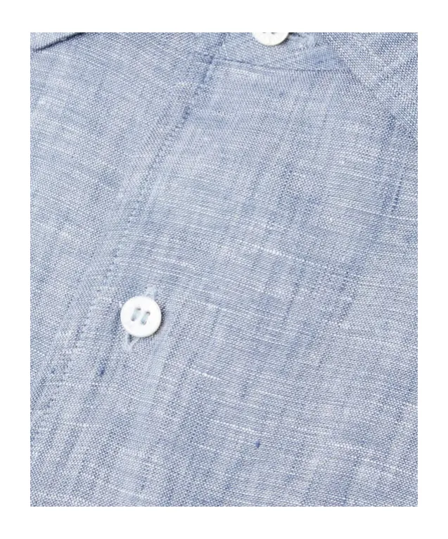 Andre Button-Fastening Linen Shirt