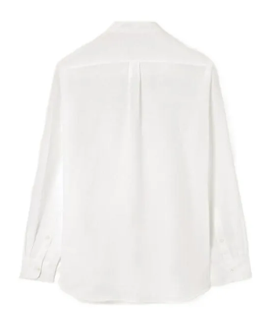 Elia Low Mandarin Collar Shirt