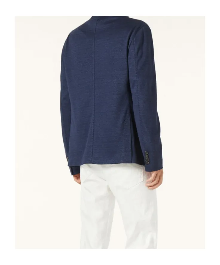 Two-Button Patch-Pocket Jacket