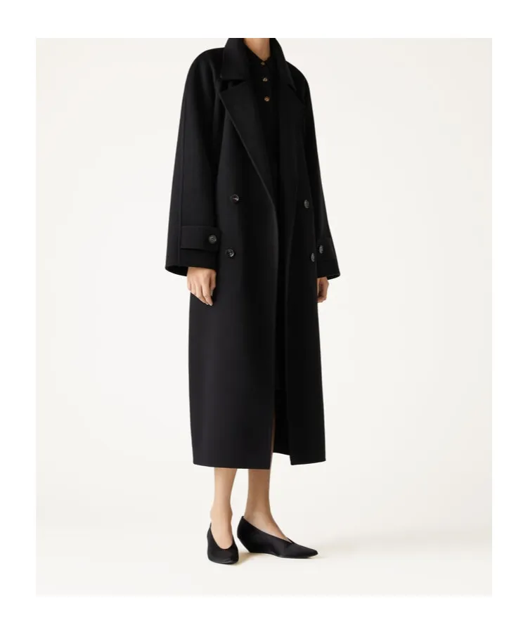 Double-Breasted Coat