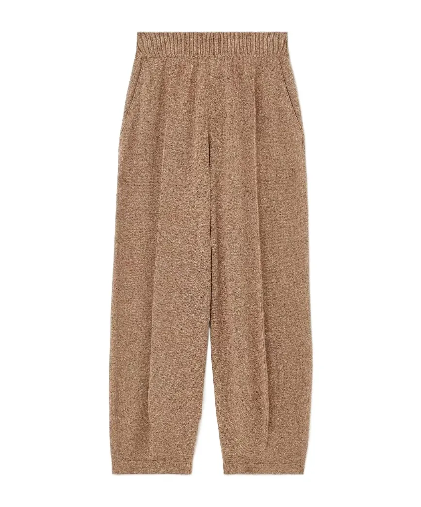 Elastic Waist Casual Pants