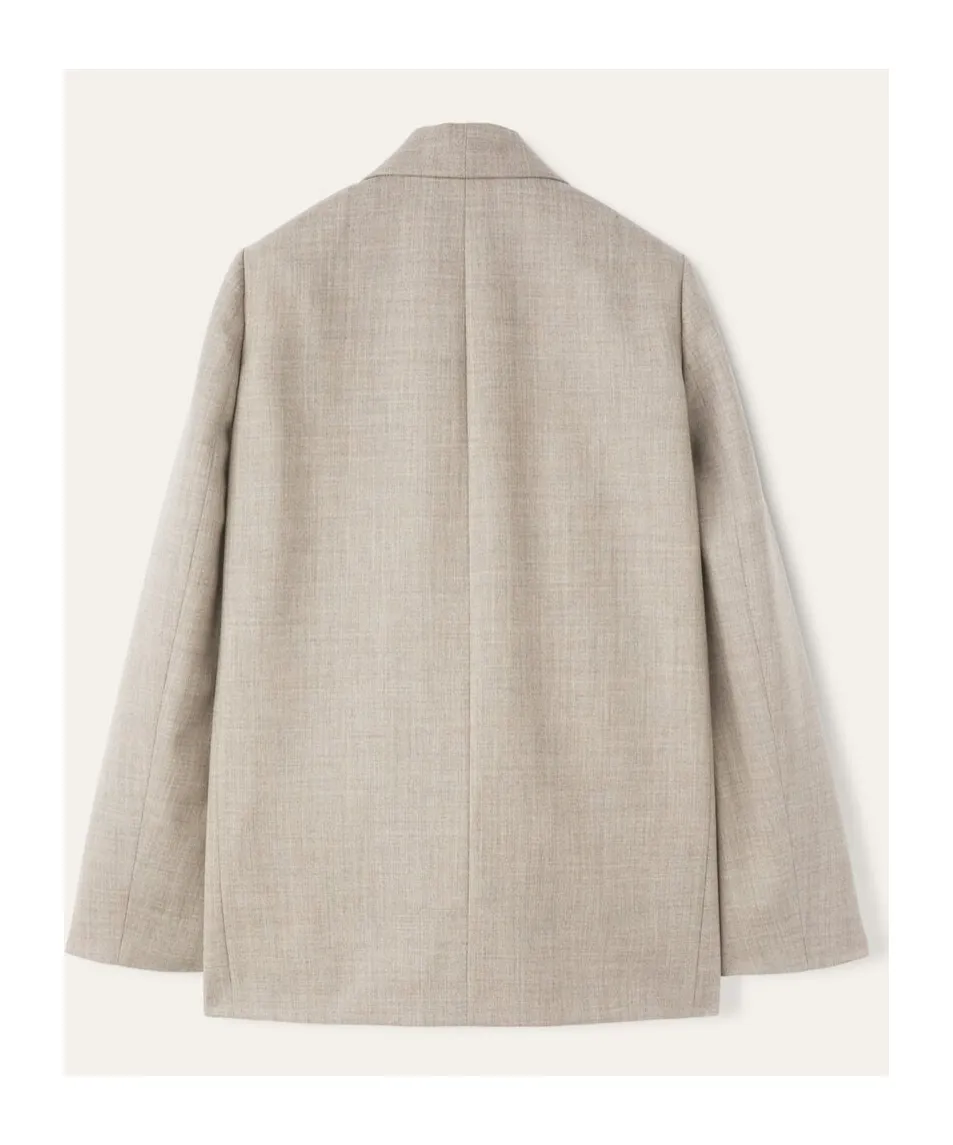Long-Sleeved Suit Coat