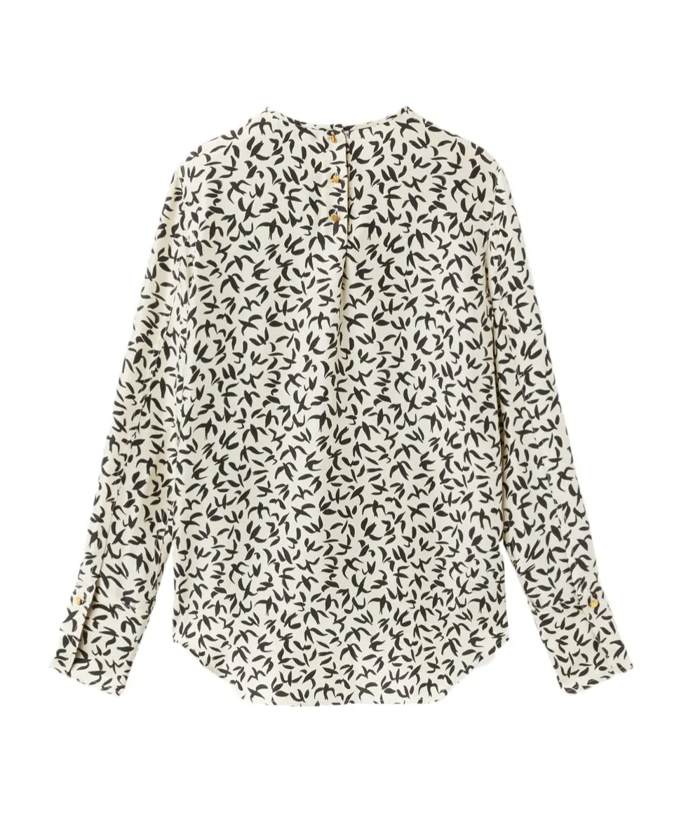 Long-Sleeved Blouse