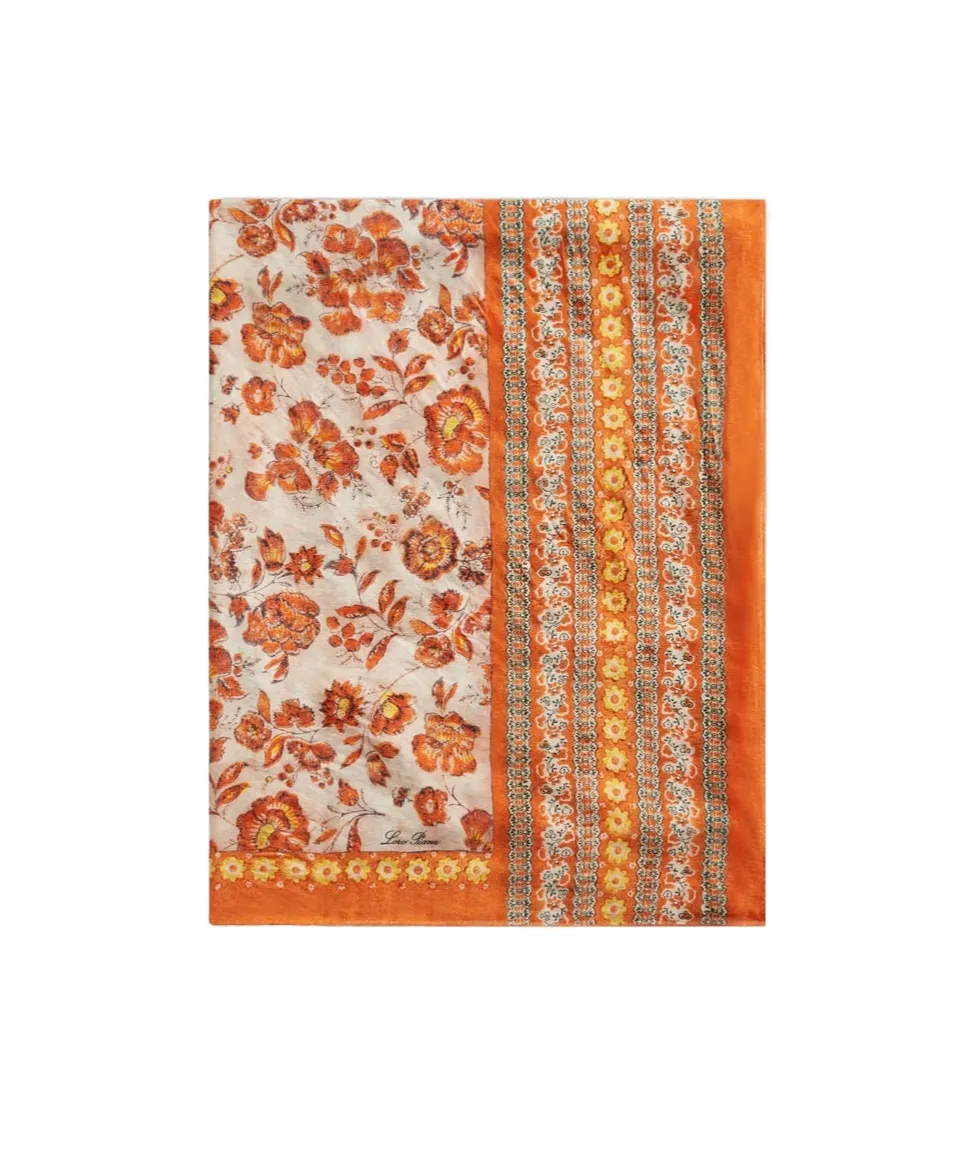 Floral Printed Beach Towel