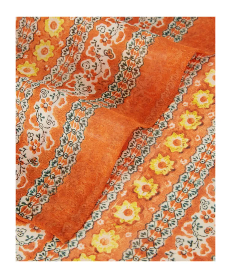 Floral Printed Beach Towel
