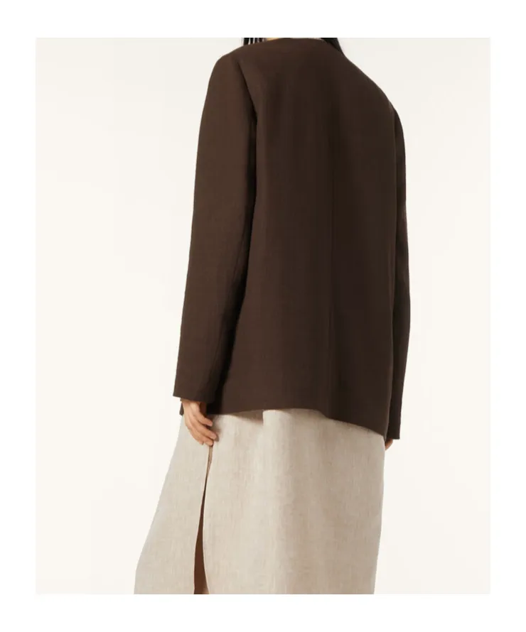 Hanna Collarless Jacket