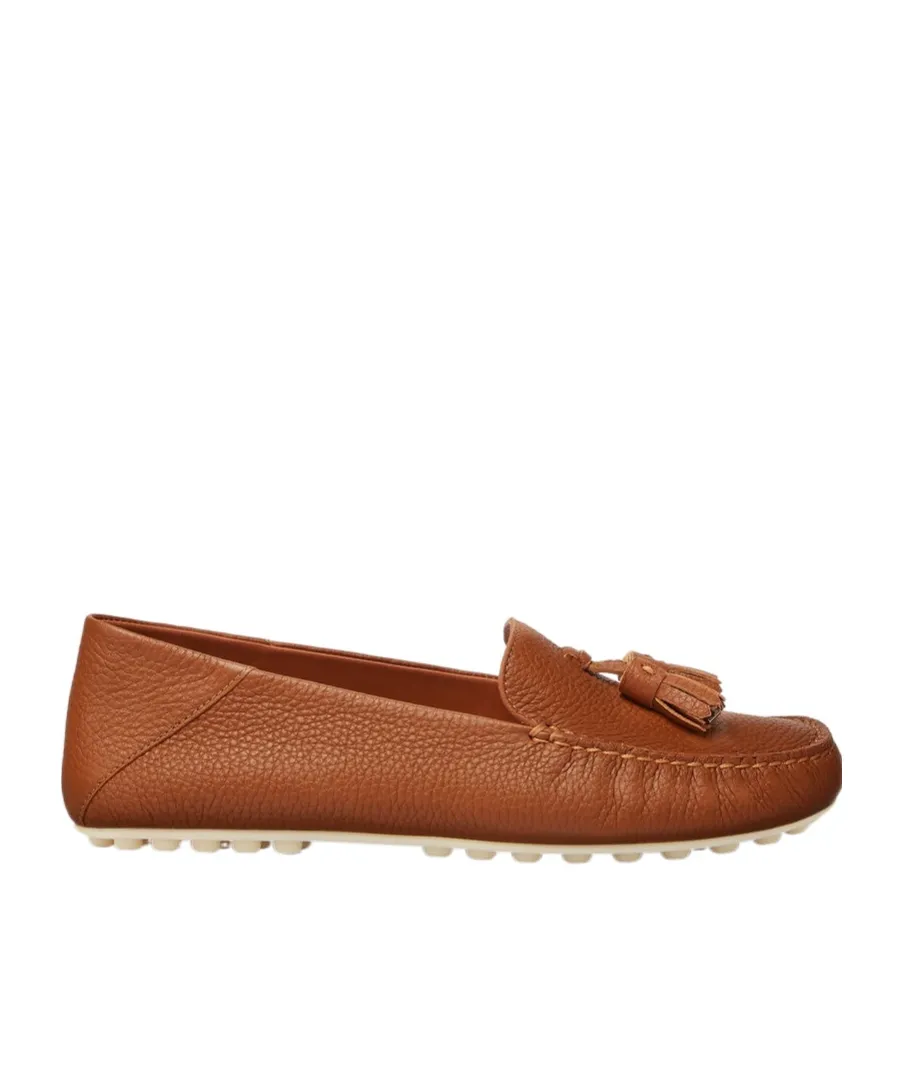 Tassel-Detailed Round Toe Loafers