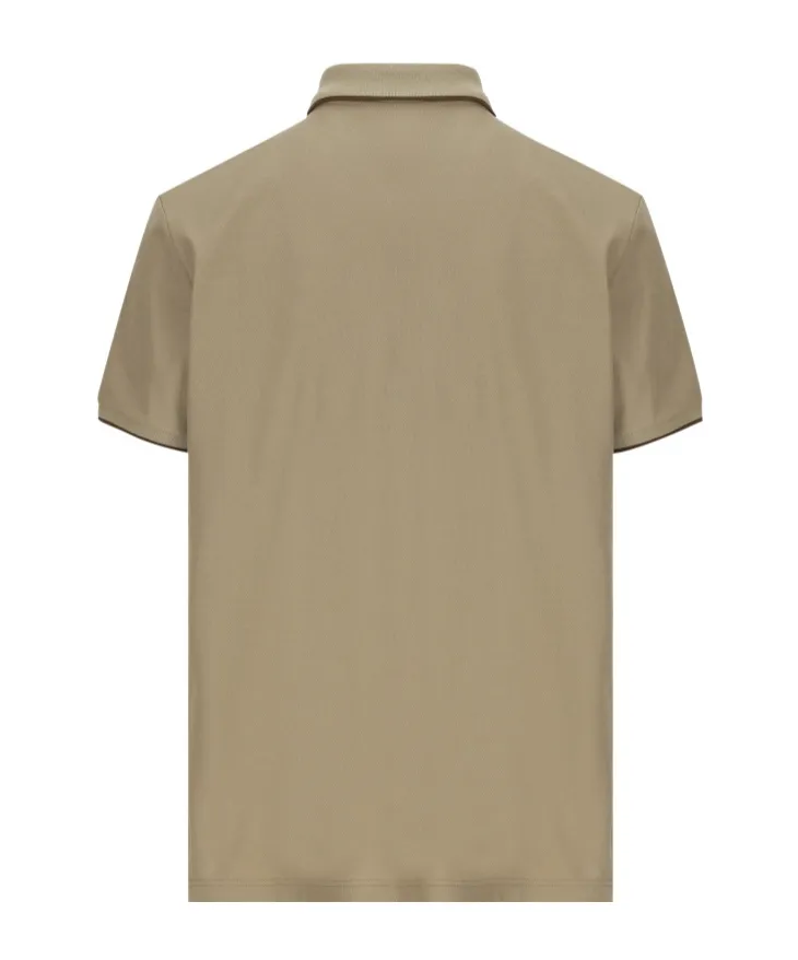 Button Detailed Short-Sleeved Polo Shirt