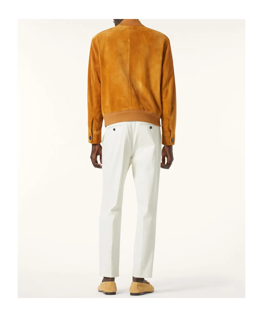 Kiku Patch-Pocket Bomber Jacket