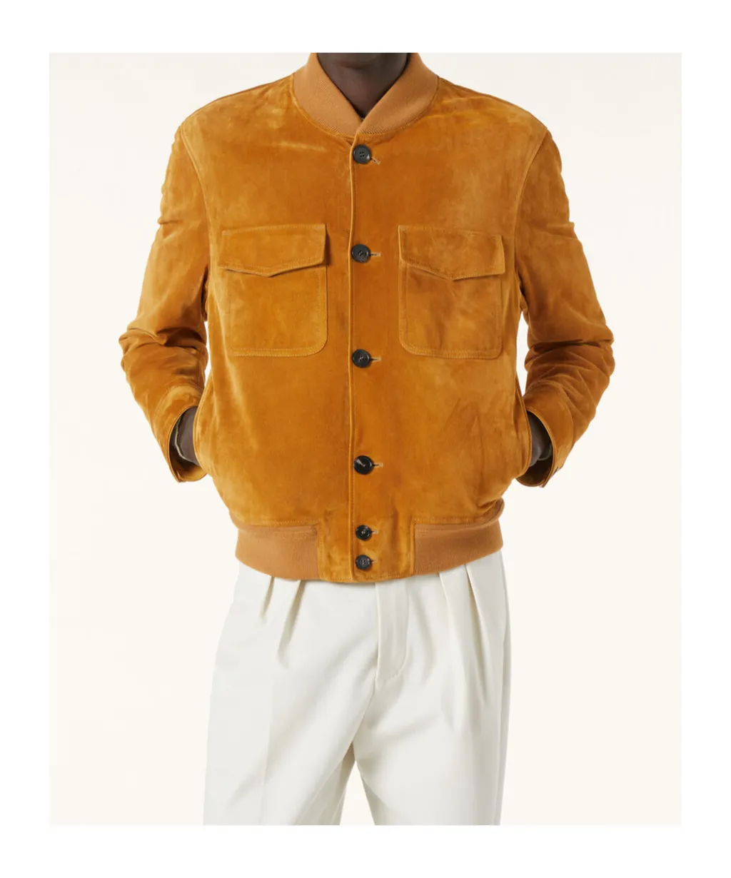 Kiku Patch-Pocket Bomber Jacket