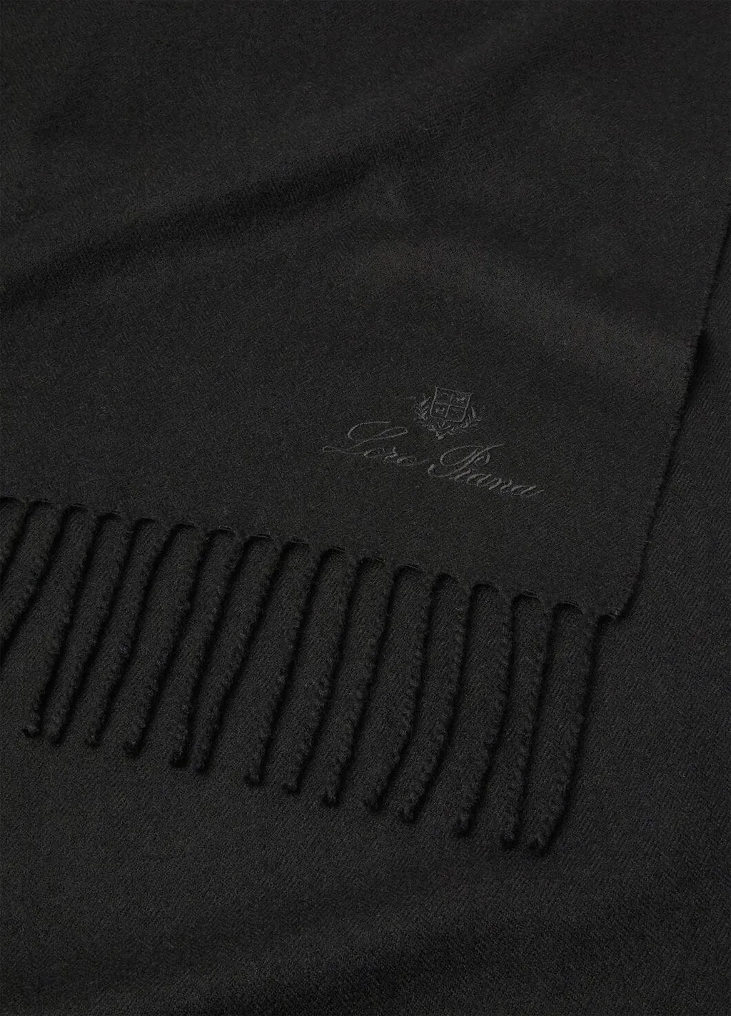 Logo Embroidered Scarf