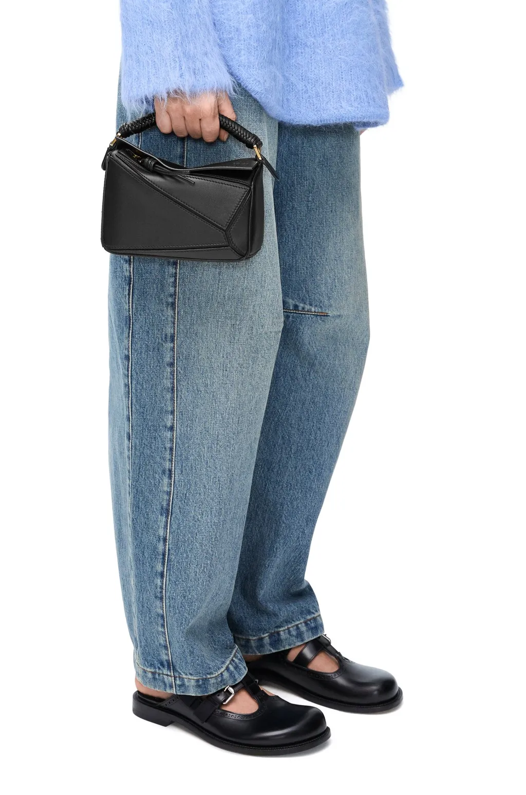 Mini Puzzle Bag In Mellow Calfskin