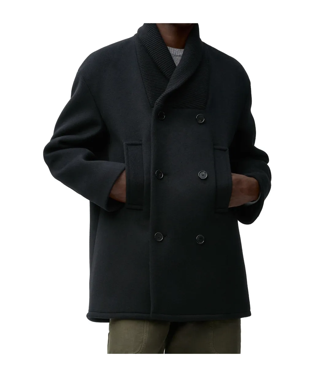 Peacoat In Wool