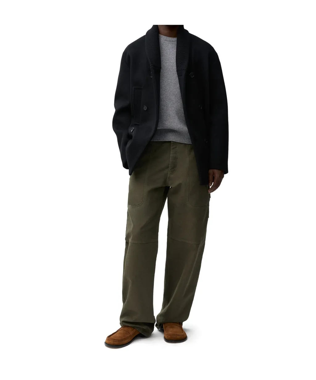 Peacoat In Wool