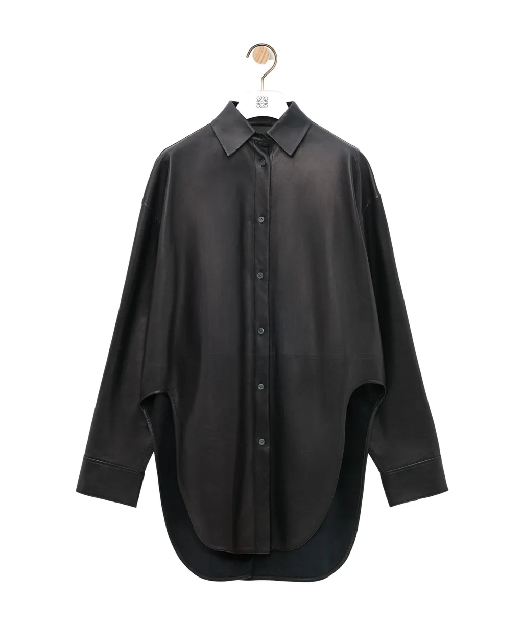 Shirt In Nappa Lambskin