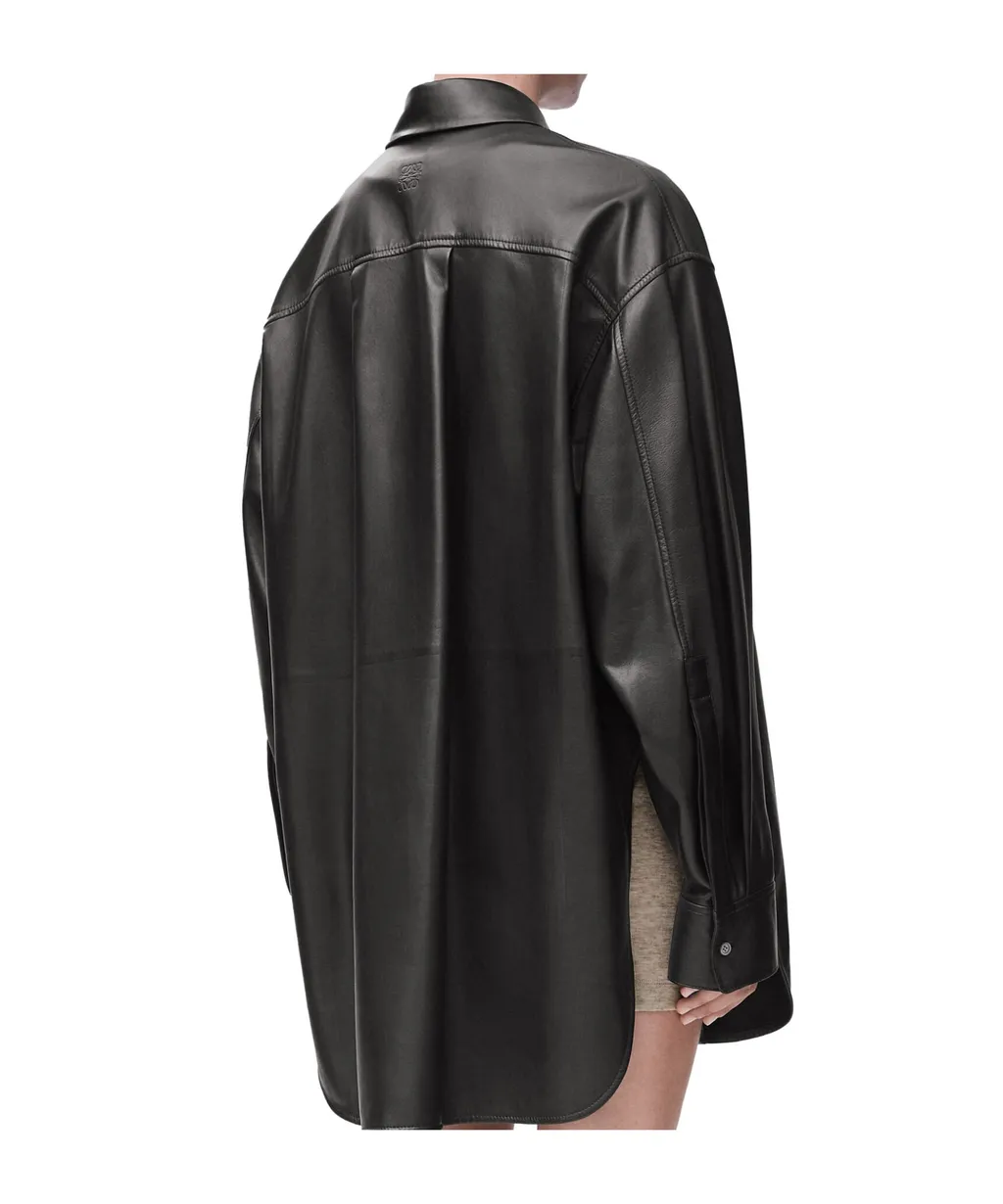 Shirt In Nappa Lambskin