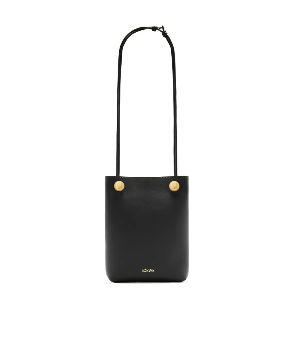 Pebble Pouch In Smooth Calfskin