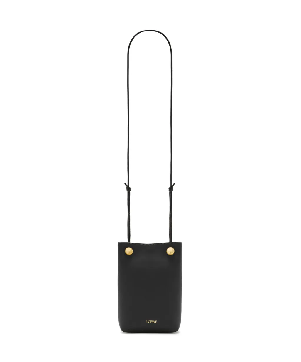 Pebble Pouch In Smooth Calfskin
