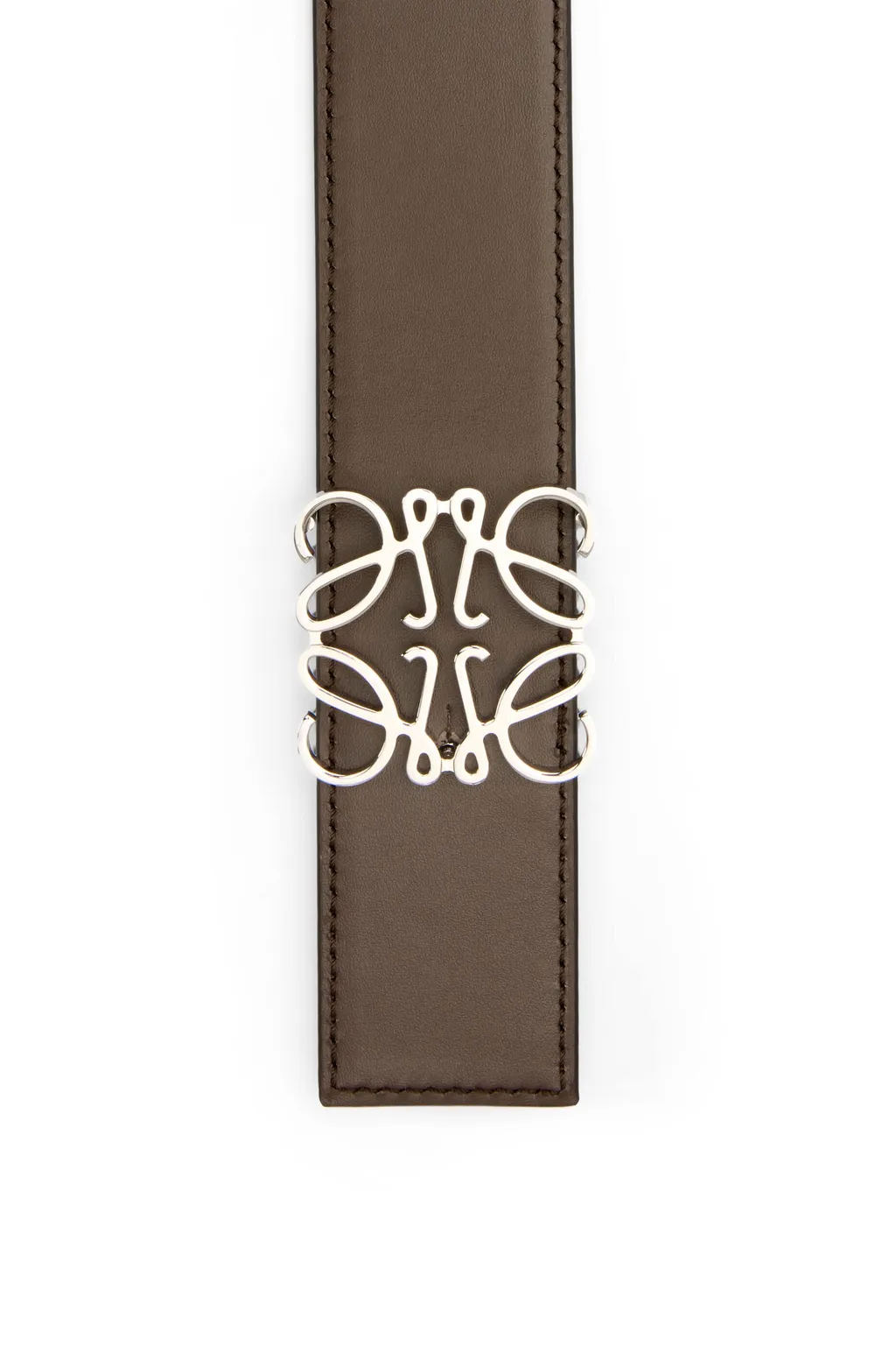 Reversible Anagram Belt In Smooth Calfskin