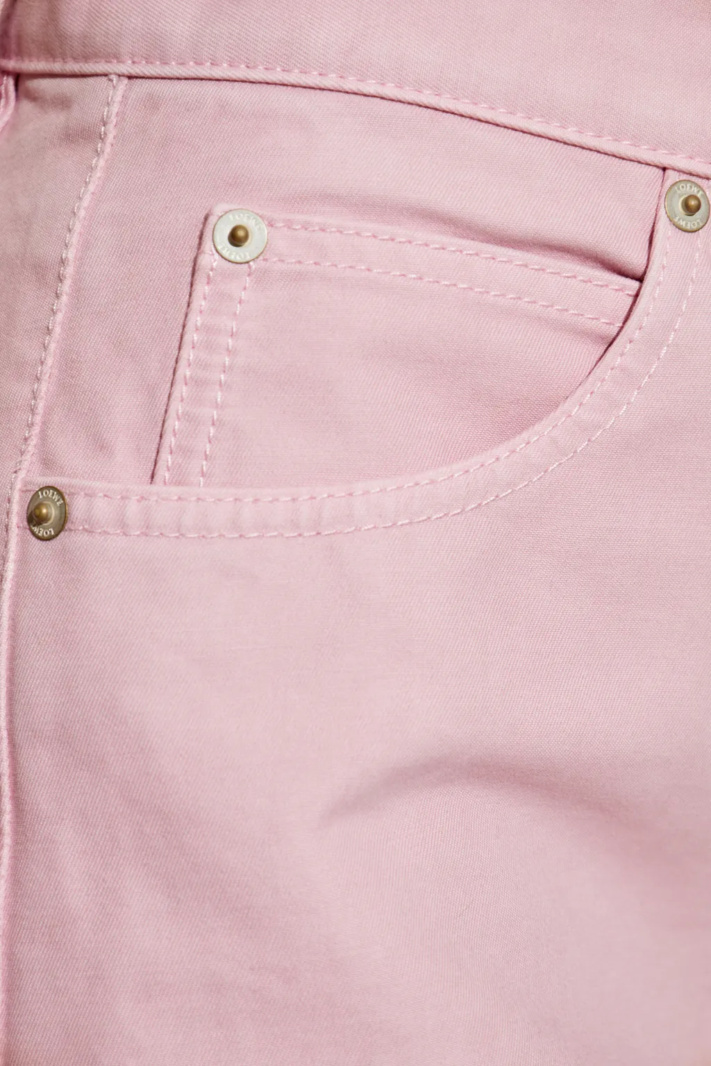 Belt-Loop Casual Pants