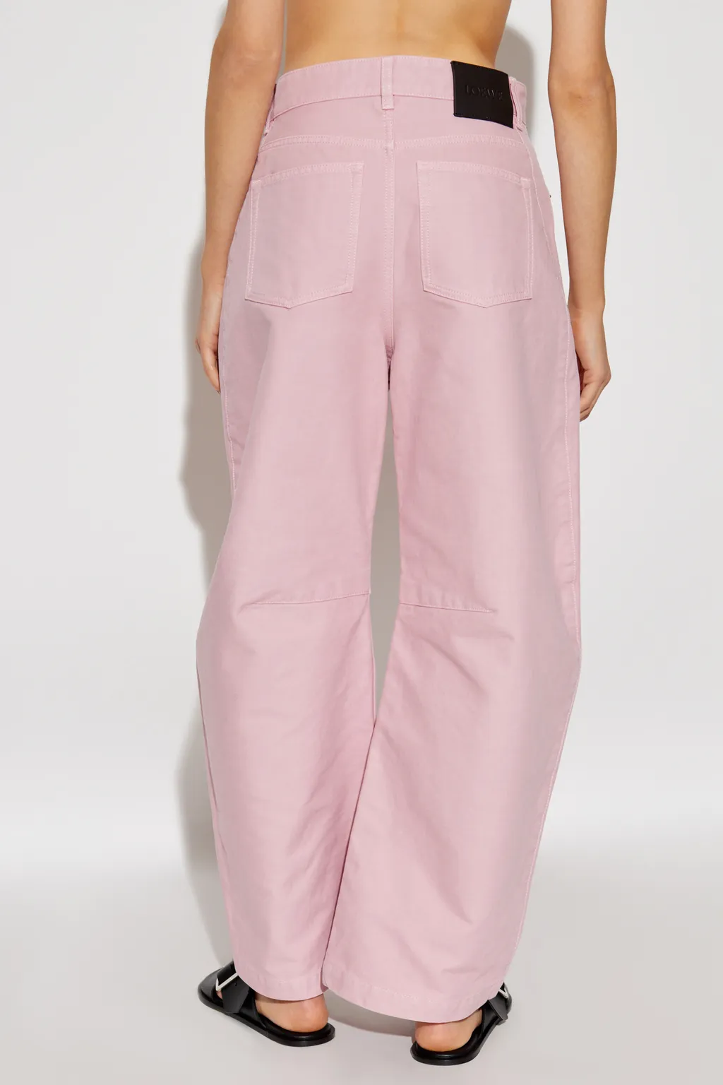 Belt-Loop Casual Pants