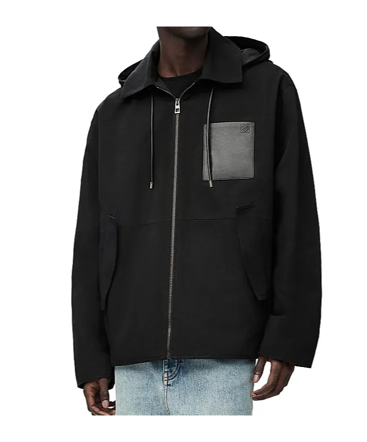 Zip-Up Hooded Jacket