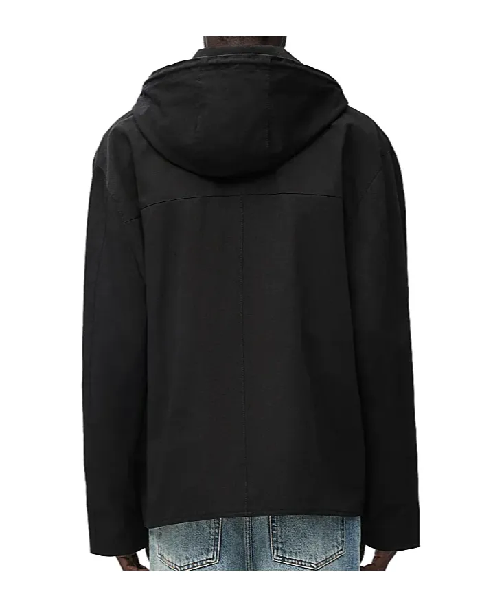 Zip-Up Hooded Jacket