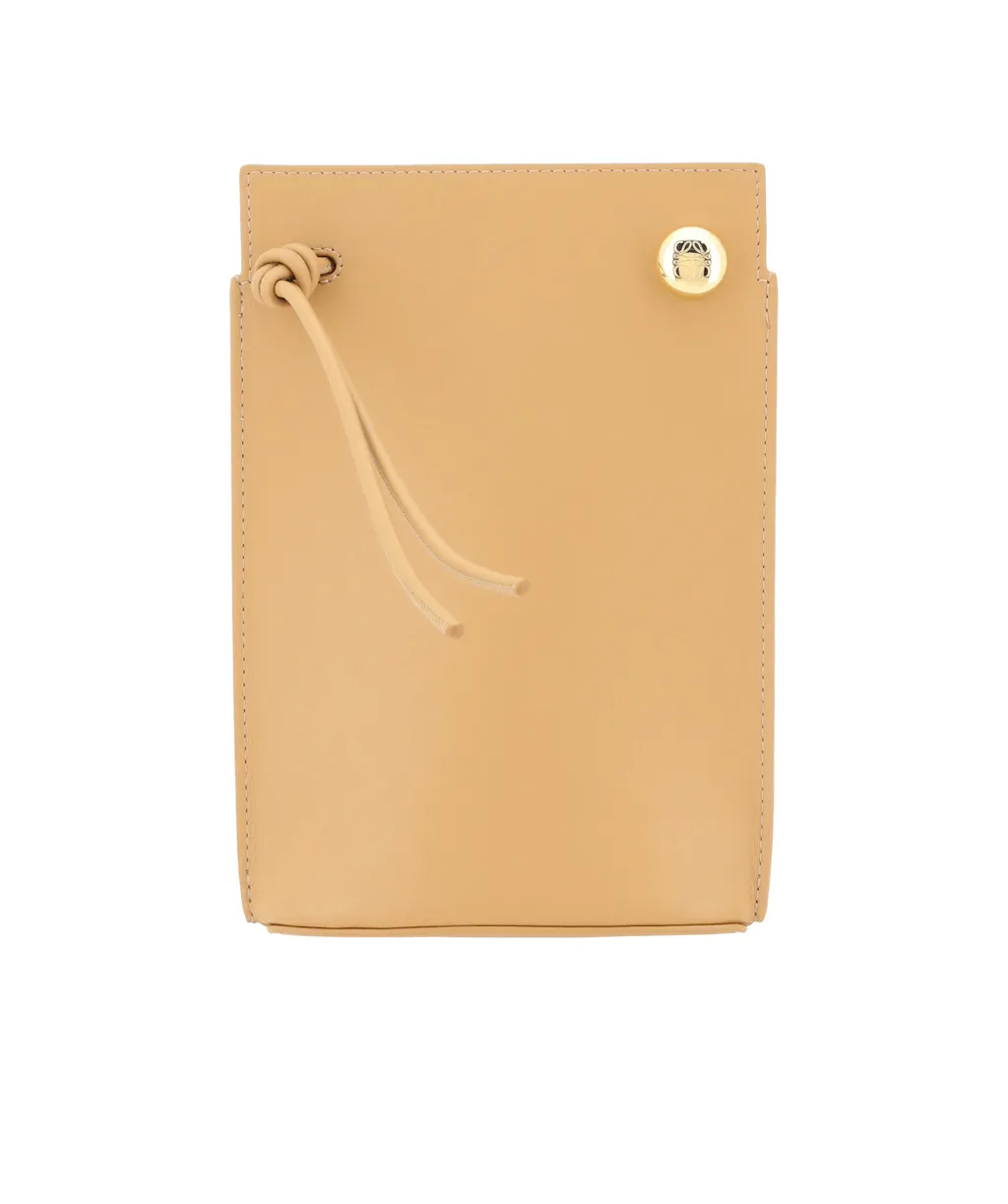 Pebble Dice Pocket In Classic Calfskin
