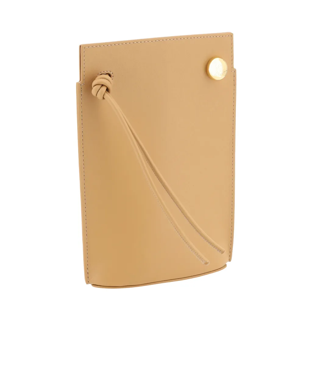Pebble Dice Pocket In Classic Calfskin