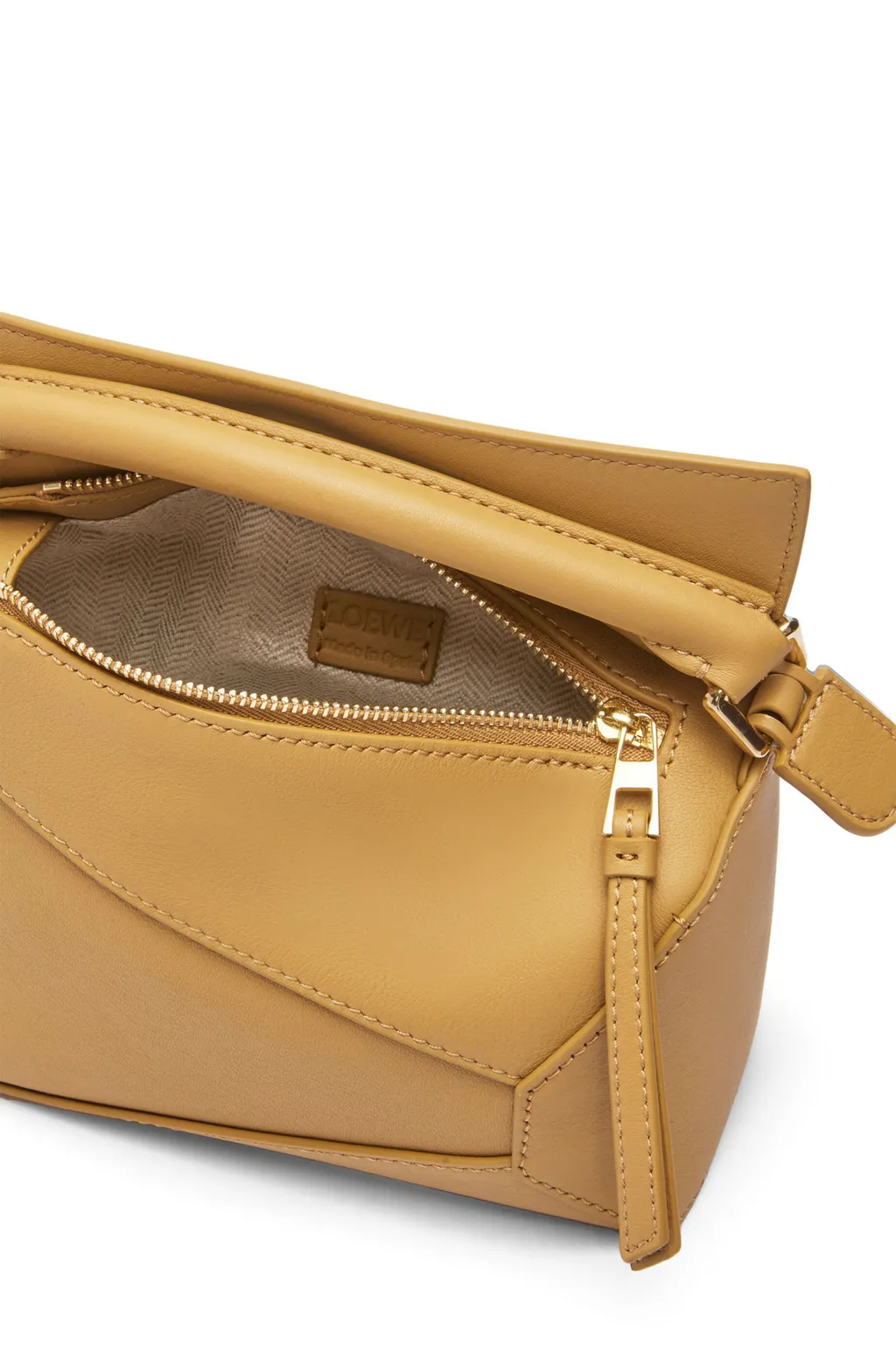 Mini Puzzle Top Handle Bag