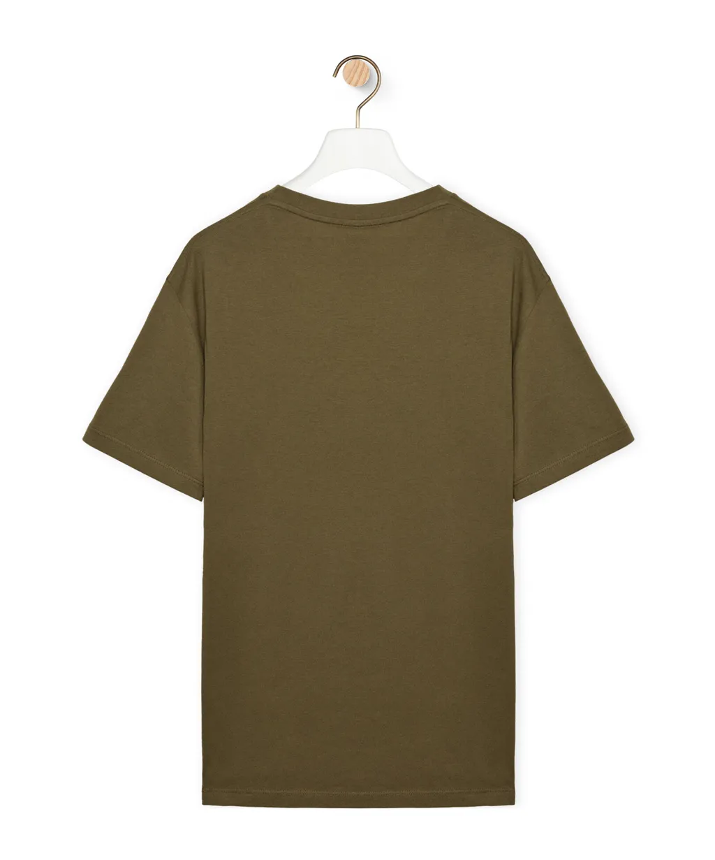 Logo Embroidered Crewneck T-Shirt