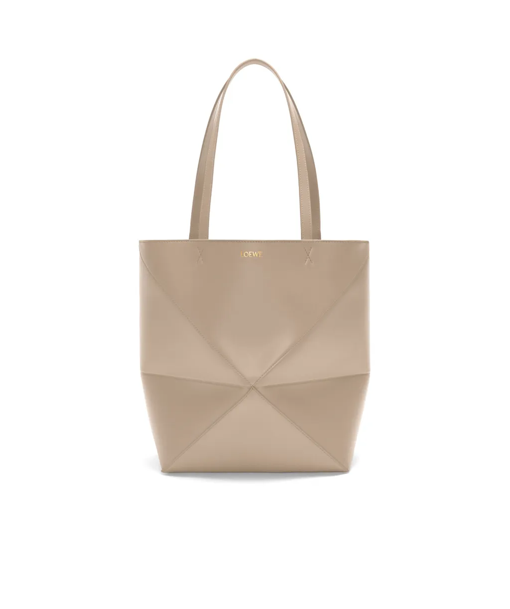 Puzzle Fold Medium Top Handle Bag
