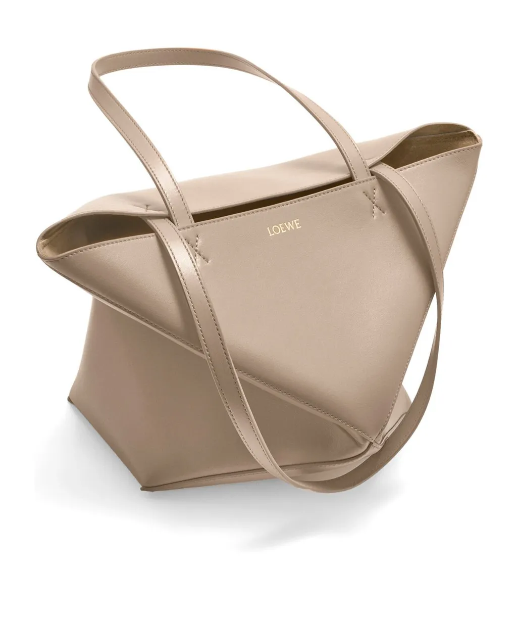 Puzzle Fold Medium Top Handle Bag