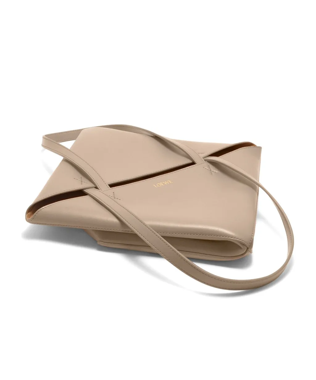Puzzle Fold Medium Top Handle Bag