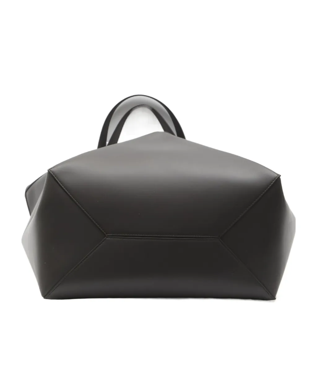 Puzzle Fold Top Handle Bag
