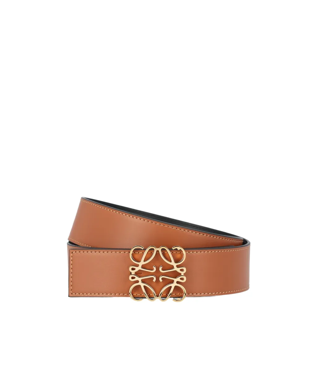 Logo Buckled Reversible Belt