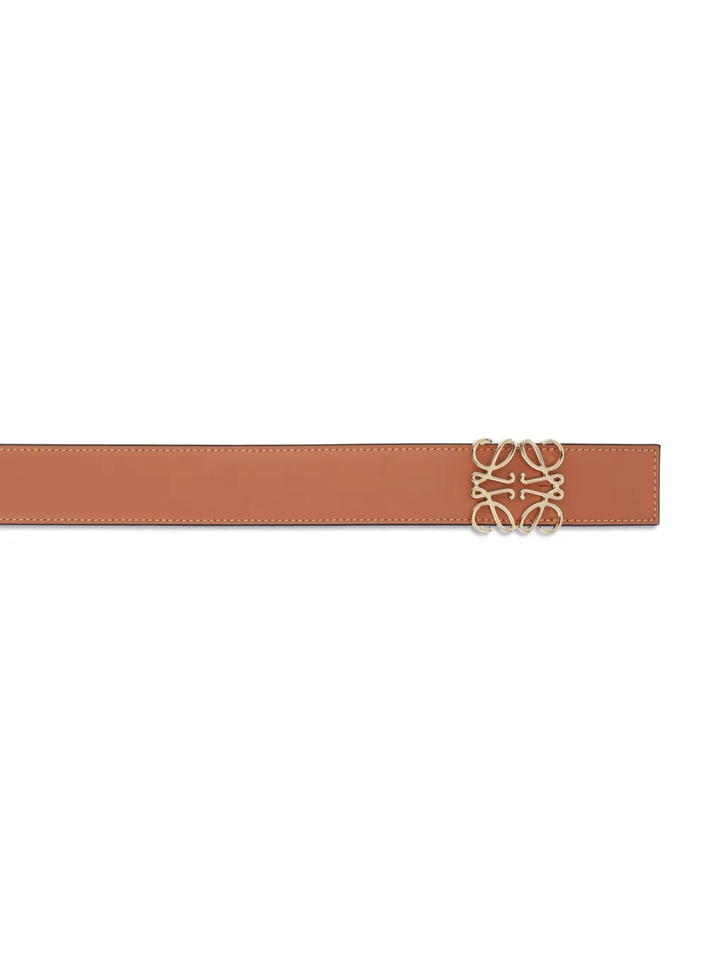 Logo Buckled Reversible Belt