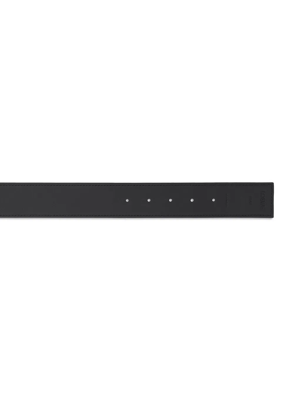 Logo Buckled Reversible Belt