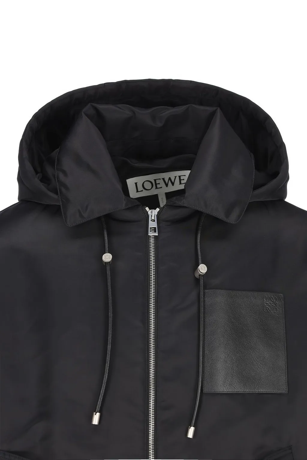 Drawstring Hooded Jacket